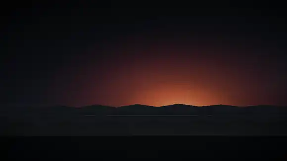 Abstract ember horizon used as the Valor Mortis Guide key visual